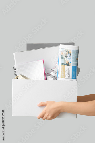Female hands with office su...