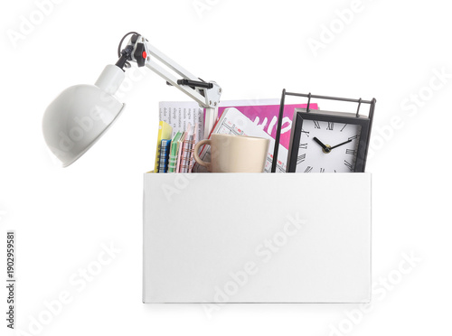Cardboard moving box with o...