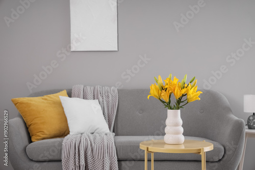Interior of stylish living ...