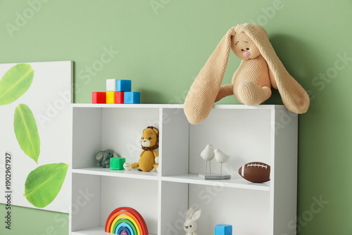 Shelf unit with children's ...
