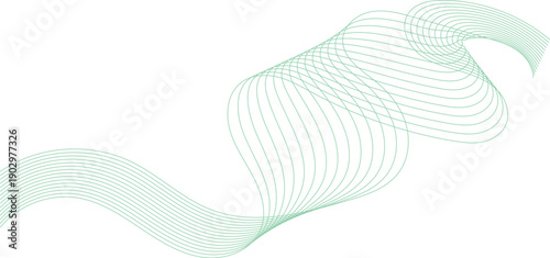 Abstract white vector background featuring a blue wave pattern with flowing lines and a modern technology curve design for a professional business wallpaper