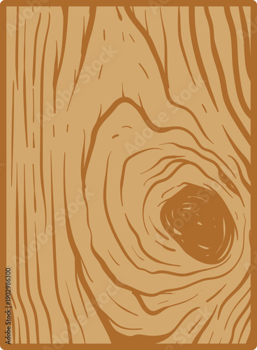 Warm-Tone Wooden Texture Pattern