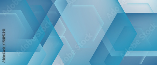 Abstract geometric shape background. Modern futuristic hexagon design elements. Medical technology and science concept. Vector illustration