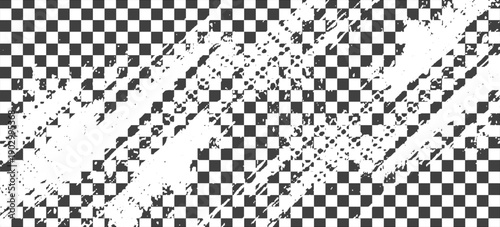 Racing flag grunge design of vector car racing sports, car rally and motocross. eps10