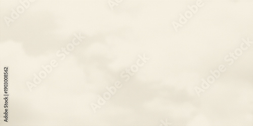 Retro beige halftone paper texture. Vintage craft ecru wallpaper with speckles, flecks, particles. Light cream grunge grain overlay background. Dirty dotted and specked canvas backdrop. Vector