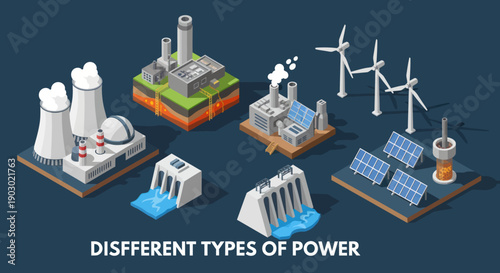 Various Power Generation Methods and Technologies.