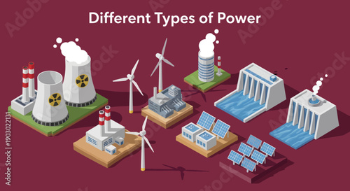Various Power Generation Methods and Technologies.