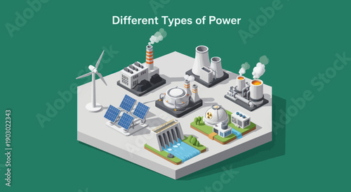 Various Power Generation Methods and Technologies.