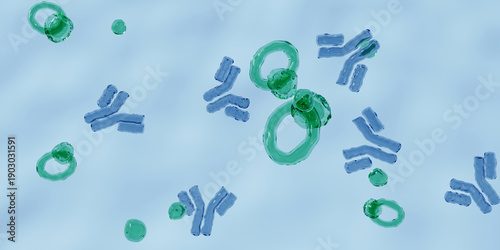 Foto Toxoid Vaccines Illustration. 3d Render