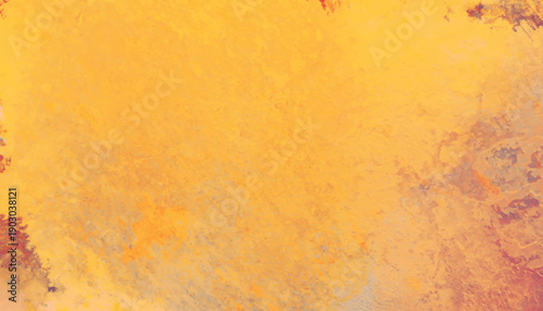 Abstract textured background with warm orange and purple hues yellow