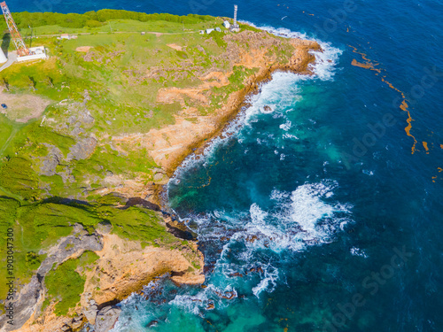 фотографія Ragged Point cape aerial view in historic village of Marley Vale, Saint Philip, Barbados