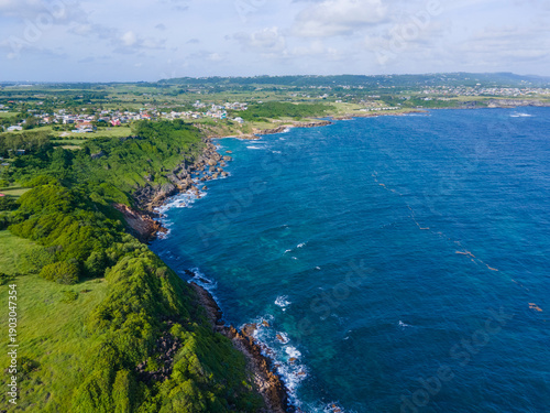 Φωτογραφία Spring Bay aerial view at Ragged Point in historic village of Marley Vale, Saint Philip, Barbados