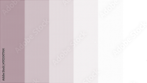 Halftone pattern with gradient effect in shades of purple, transitioning from dark to light on white background.