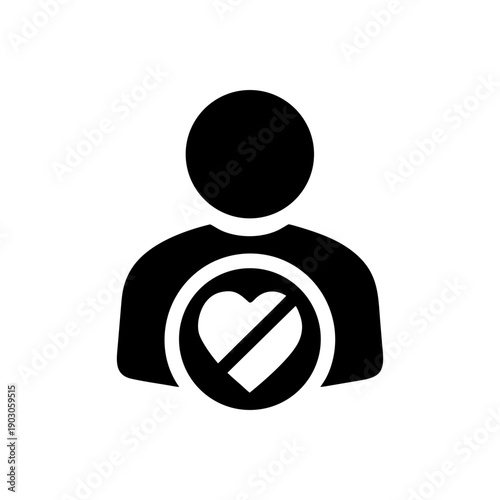 Heartbreak and Rejection Icon