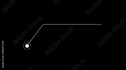 Hud callout rectangle text box animation.Simple HUD elements rectangle frame lines callout animation.callous rectangle - mov - Futuristic HUD Elements.Technology High Resolution 4k animation.