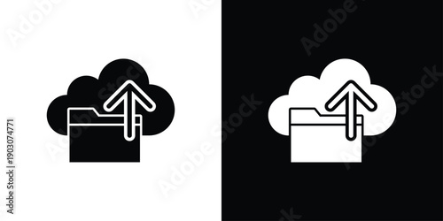 Data Backup Icon Sheet Black And White