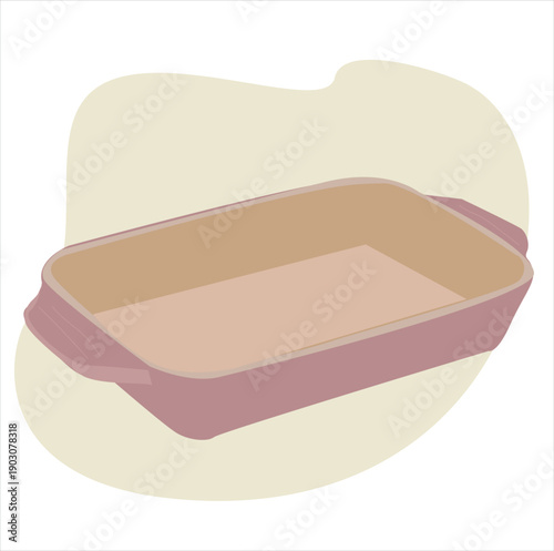 tray.plastic tray icon cartoon vector. Food menu pot.
