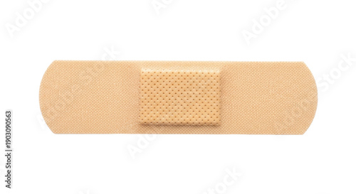 Photos Adhesive bandage PNG isolated on transparent background, medical plaster for wou