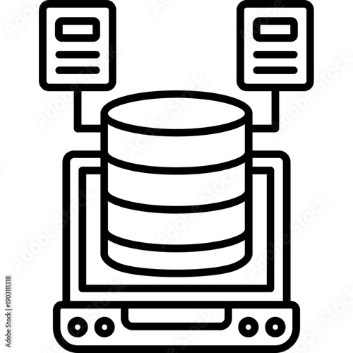 Data Icon Vector Element