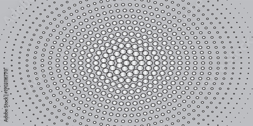 Comic background. Pop art texture. Starburst cartoon style. Anime design with explosion effect for print. Fun dot pattern. Dotted background with halftone gradient. Vector illustration