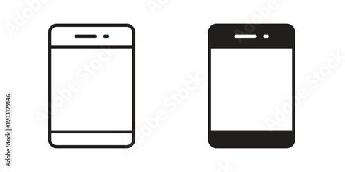 Phone icon suitable symbol. Simple stock illustration stock