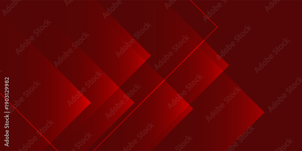 Obraz premium Abstract red background. Dynamic shapes composition. Eps10
