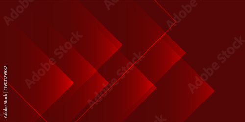 Abstract red background. Dynamic shapes composition. Eps10