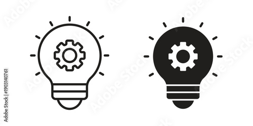 Innovation icons symbol. vector illustration pack for apps and designs