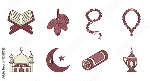 Collection Dicônes Spirituelles Duotone du Ramadan