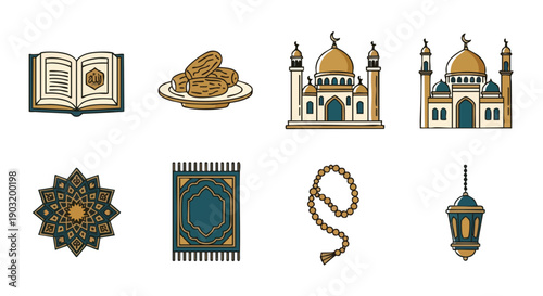 Iconographie Minimaliste dObservance Islamique en Bichromie