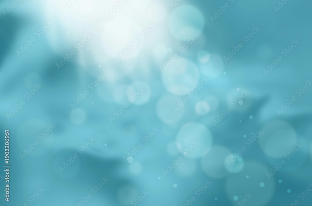 Obraz premium blue bokeh background