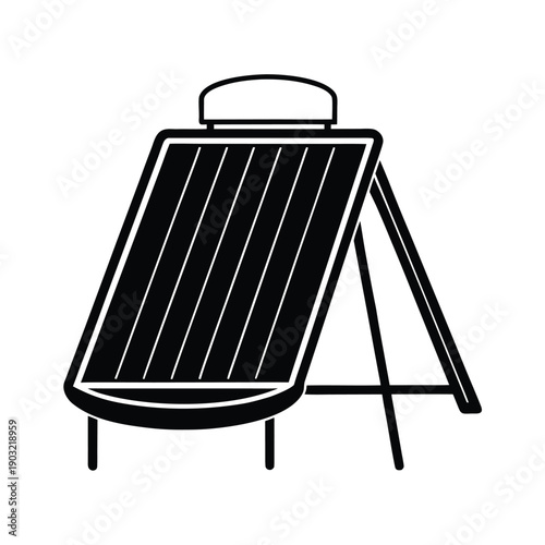 Solar Water Heater Icon