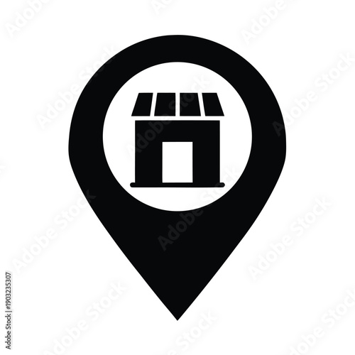 store map pin icon