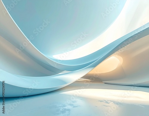 abstract blue wave background