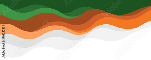 Abstract background with wave and geometric in retro style. vector illustration