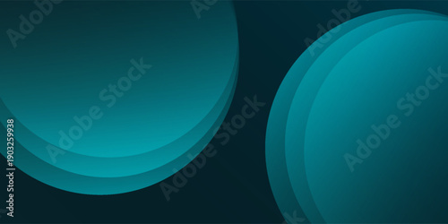 Dark blue abstract background with glowing curve. Shiny blue gradient geometric element. Dynamic curved lines graphic. Modern futuristic technology concept. vector illustration