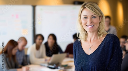 seminar. A single presenter in a modern conference setting, engaging an audience in a professional training environment. pitch deck slides. Free Download seminar. A single presenter in a modern conference setting, engaging an audience in a professional training environment. pitch deck slides. - GFXLoad