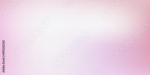 Abstract pink white soft light gradient cloud background in pastel color. Use for concept design wallpaper, pink pastel gradient background, abstract soft vignette blurred grainy texture banner.
