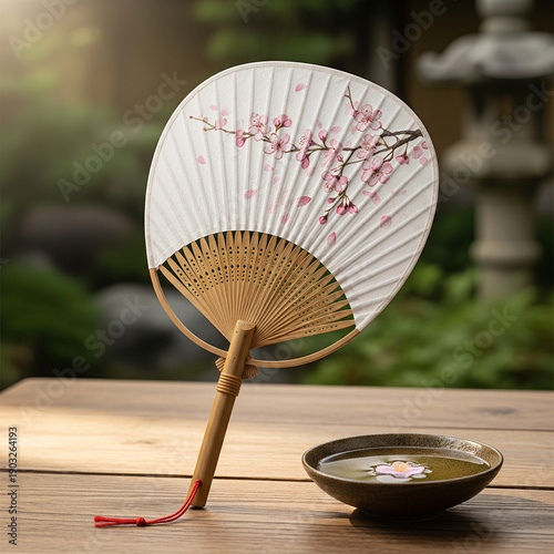bamboo hand fan