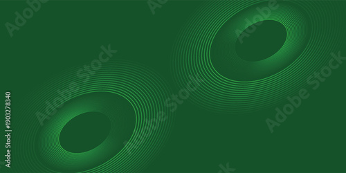 Abstract blue glowing geometric lines on dark blue background. Modern shiny blue circle lines pattern. Futuristic technology concept. Suit for cover, poster, banner, brochure, header, website. eps 10