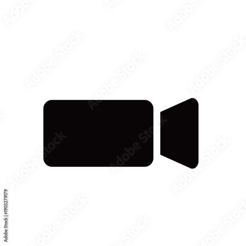 ビデオカメラ アイコン 塗り