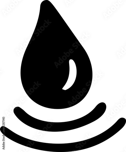 Water Drop Absorbency Icon