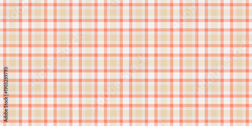 Pride background seamless check, 1940s vector pattern plaid. Buffalo tartan texture textile fabric in white and red colors.