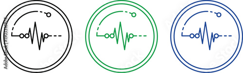 Performance Monitoring Pulse Icon
