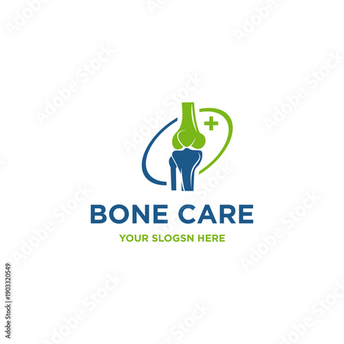Bone Health logo designs concept, Bone Treatment vector icon. Suitable for your design need, logo, illustration, animation, etc.