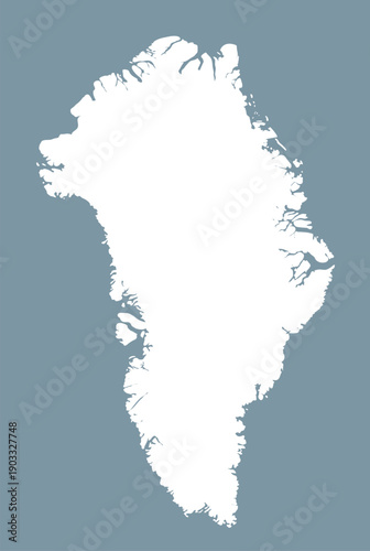 Greenland Vector Map