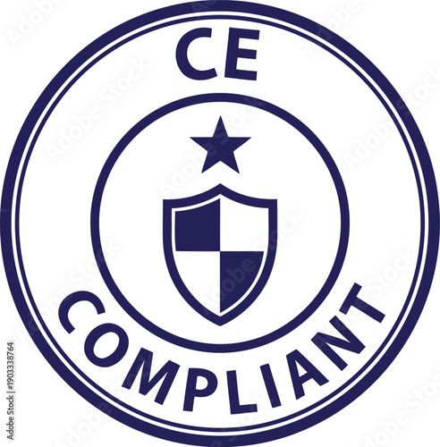 CE Compliant Logo for Regulatory Certification and Compliance Standards