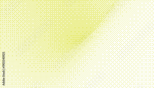 Halftone gradient pattern with green and white dots background texture