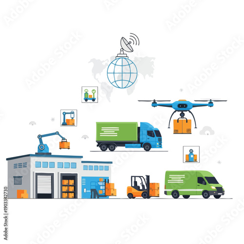 Global Logistics and Delivery Process