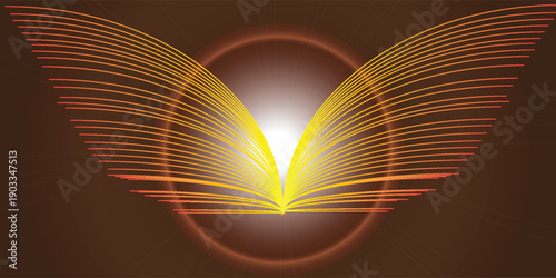 Fractal Burst Pattern series. Rendering of fine line radial pattern for use in illustration and design.